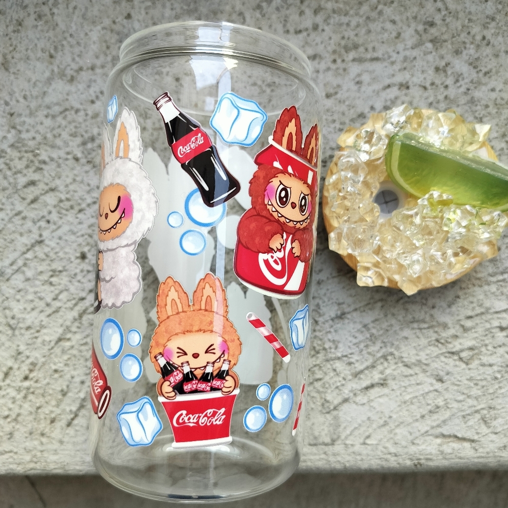 The Monsters Coca-Cola Glass Tumbler - Picture 1 of 2
